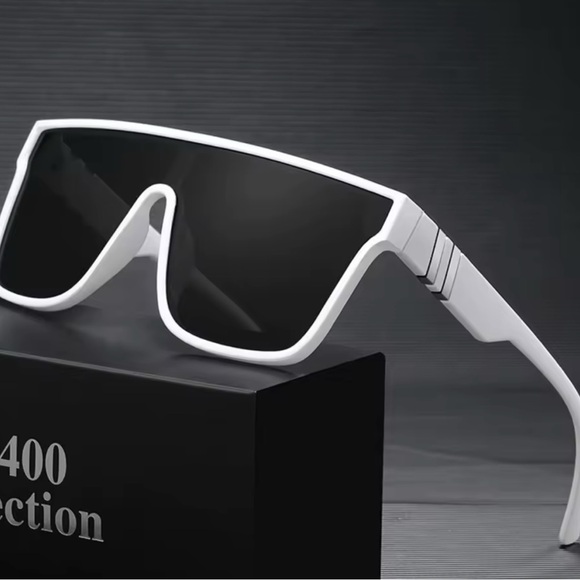 Accessories - White and Black Men's Sunglasses